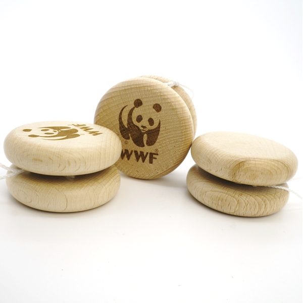 Wooden yoyo - beech wood - 70% PEFC